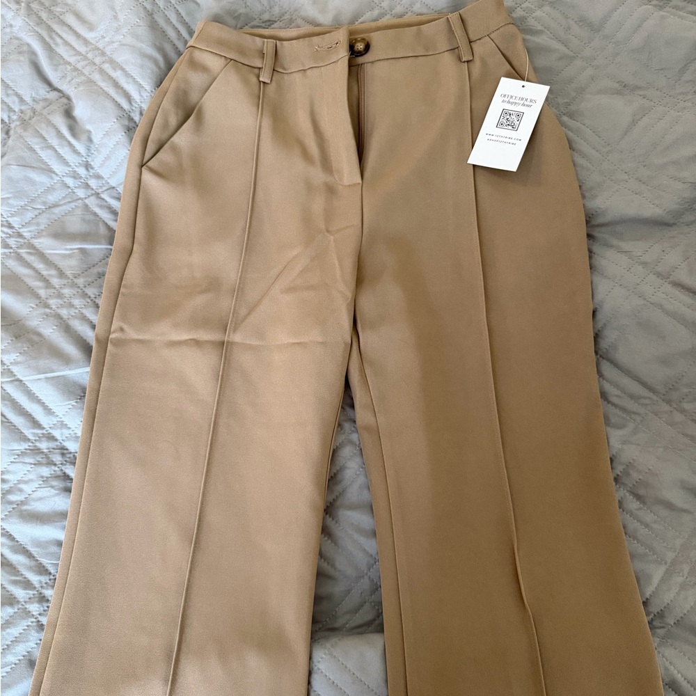 12th Tribe Tan Trousers